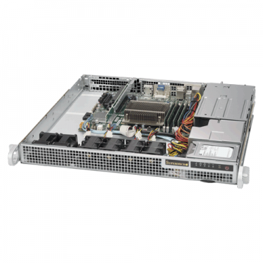 Supermicro 1U Rackmount SuperServer SYS-1019S-M2 - Angle