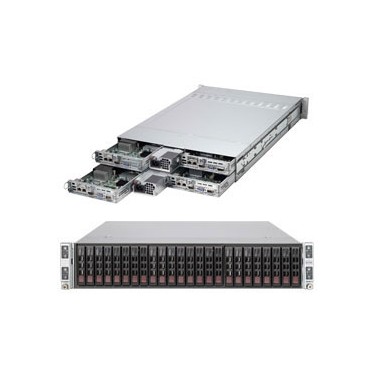 Supermicro 2U Twin2 MultiNode SYS-2027TR-H72QRF 