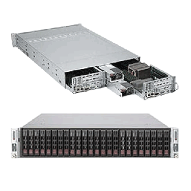 Supermicro 2U Rackmount A+ AMD EPYC Server AS-2122TC-DL6RF4