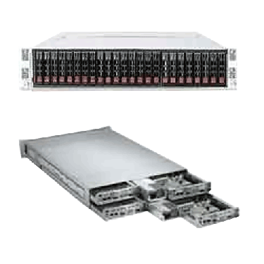 Supermicro 2U Twin2 Rackmount A+ AMD Opteron Server AS-2122TC-H6RF4