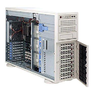 Supermicro 4U Rackmountable Tower A+ AMD Opteron Server AS-4021M-T2R+