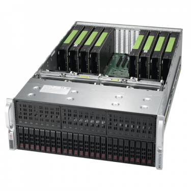 Supermicro 4U Rackmount Server SYS-4028GR-TRT2 - Angle