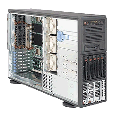 Supermicro 4U Rackmountable Tower A+ AMD Opteron Server AS-4041M-32R+B