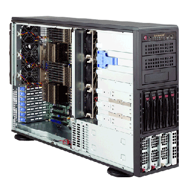 Supermicro 4U Rackmountable Tower A+ AMD Opteron Server AS-4042G-6RF