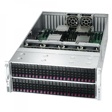 Supermicro 4U Rackmountable Tower SuperServer SYS-4047R-7JRFT - Angle