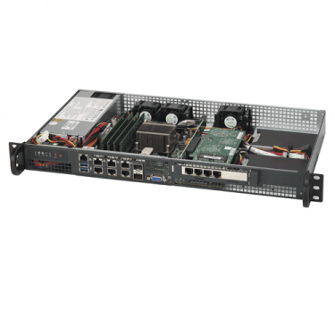 Supermicro 1U Rackmount Server SYS-5018D-FN8T - Angle