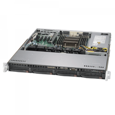 Supermicro 1U Rackmount SuperServer SYS- 5018R-M - Angle