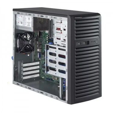 Supermicro Mid-Tower SuperServer SYS-5039D-i - Angle