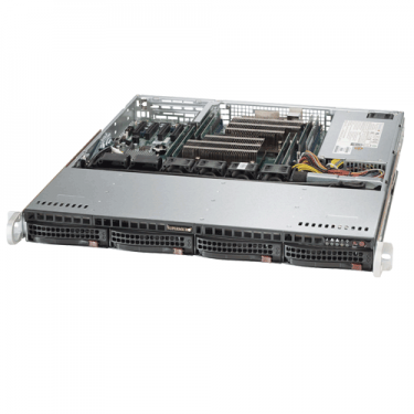 Supermicro SYS-6018R-MT Angle