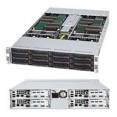 Supermicro 2U Rackmount Twin2 Server SYS-6026TT-HIBQF 