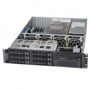 Supermicro 2U Rackmount Server SYS-6027B-TLF - Angle