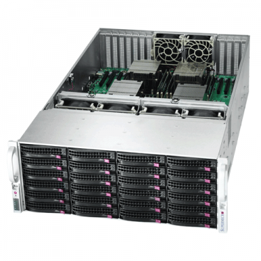 Supermicro 4U Rackmountable Tower SuperServer SYS-8047R-7JRFT - Angle