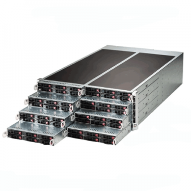 Supermicro 4U Rackmount SuperServer SYS-F618R2-R72+ Angle