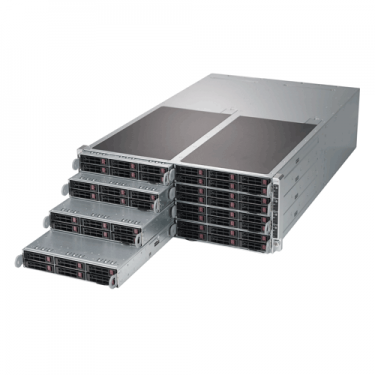 Supermicro 4U Rackmount Server SYS-F619P2-RTN - Angle