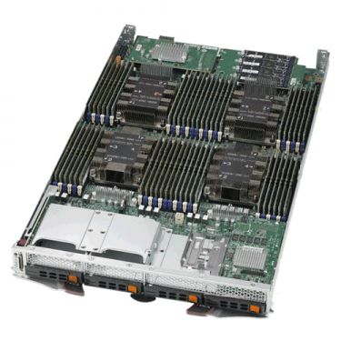 Supermicro 4 Socket Processor Blade SBI-8149P-C4N Angle