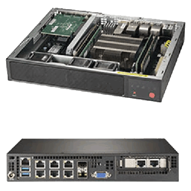 Supermicro Embedded / IOT SuperServer SYS-E300-9D - Angle