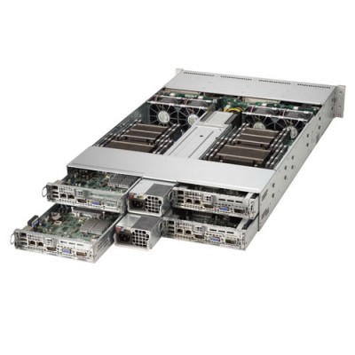 Supermicro 2U Rackmount SYS-6027TR-HTRF - Angle