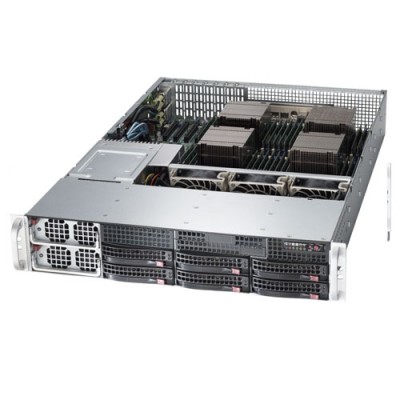 Supermicro 2U Rackmount Server SYS-8027R-7RFT+ Angle