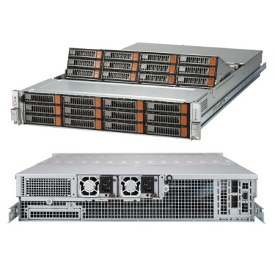Supermicro 2U SAS3 Simply Double JBOD Storage Enclosure CSE-826SE1C-R1K02JBOD