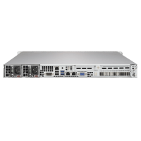 Supermicro 1U Rackmount SuperServer SYS-1018R-WC0R - Rear