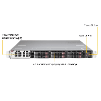 Supermicro 1U Rackmount Server SYS-1019GP-TT -FrontView