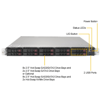 Supermicro SYS-1028UX-CR-LL1 Front