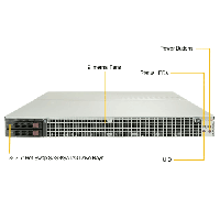 Supermicro 1U Rackmount Server SYS-1029GQ-TNRT-FrontView