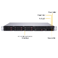 Supermicro 1U Rackmount Server SYS-1029P-MT-FrontView