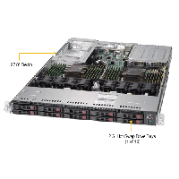 Supermicro 1U Rackmount Server SYS-1029U-TRTP-TopView