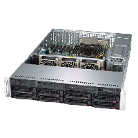 Supermicro 2U Rackmount A+ AMD EPYC Server AS-2013S-C0R Angle