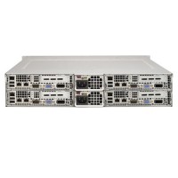 Supermicro 2U Twin2 MultiNode SYS-2027TR-H71QRF - Rear