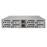 Supermicro 2U Rackmount SYS-2028BT-HTR+ Rear