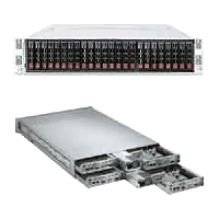 Supermicro 2U Twin2 Rackmount A+ AMD Opteron Server AS-2122TG-H6RF	