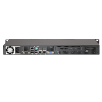 Supermicro 1U Rackmount SuperServer SYS-5017P-TF - Rear