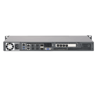 Supermicro 1U Rackmount SuperServer SYS-5018D-LN4T - Rear