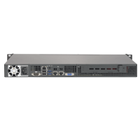 Supermicro 1U Rackmount SuperServer SYS-5019S-L - Rear