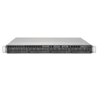 Supermicro 1U Rackmount SuperServer SYS-5019S-M2 - Front