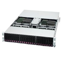Supermicro 2U Rackmount Twin2 Server SYS-6026TT-HTRF - Angle