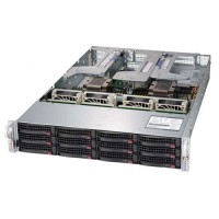 Supermicro 2U Rackmount SYS-6029U-TR4T - Angle