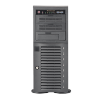 Supermicro 4U Rackmount SuperWorkstation SYS-7048A-T - Front