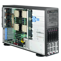 Supermicro 4U Tower Rackmountable SuperServer SYS-8047R-TRF+ Angle