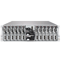 Supermicro MicroCloud 3U SuperServer SYS-5039MC-H12TRF - Front