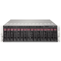Supermicro MicroCloud 3U SuperServer SYS-5039MD18-H8TNR - Front