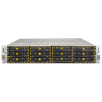 Supermicro 2U Twin2 SuperServer SYS-6029TR-HTR - Front