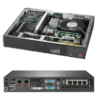 Supermicro Embedded / IOT SuperServer SYS-E300-9C - Angle