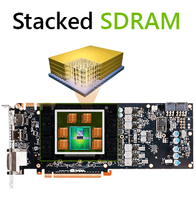 NVIDIA Stacked SDRAM