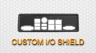 OEM ODM Custom IO Shield Branding