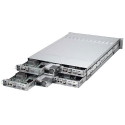 Supermicro Multi Node 2U Twin 2 Servers SYS-6027TR-HTRF+