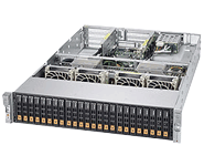 Supermicro NVME 2U SYS-2028U-TN24R4T+ Supermicro NVME 2U SYS-2028U-TN24R4T+