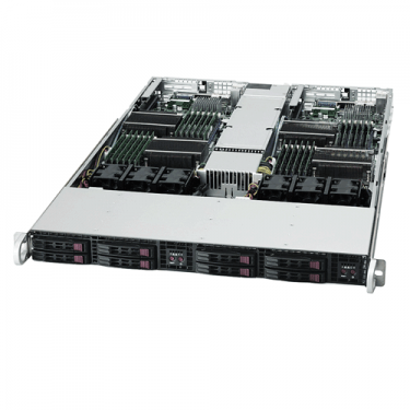 Supermicro 1U Rackmount SYS-1026TT-IBQF - Angle